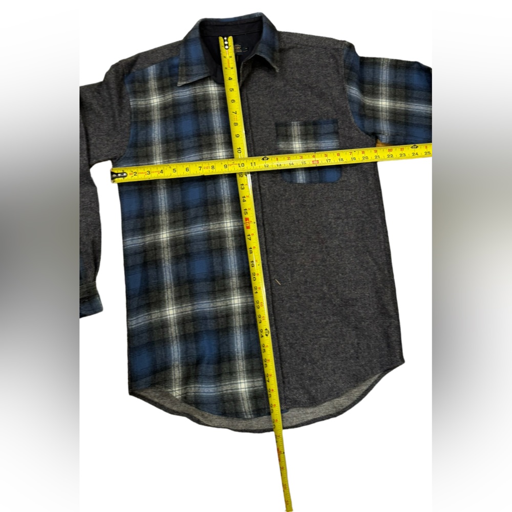 Pendleton Wool Patchwork Button Up Shirt Men’s M - image 6